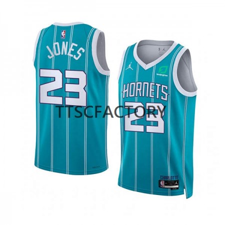 Maglia NBA Charlotte Hornets Kai Jones 23 Nike 2022-23 Jordan Edition Teal Swingman - Uomo